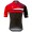 RIGO Radtrikot kurzarm rot/schwarz