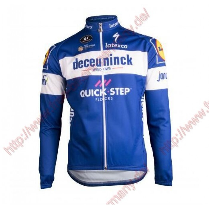 Profiteams DECEUNINCK-QUICK-STEP 2019 Radsport Trikot Langarm Radtrikot Kaufen