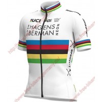 Profiteams 2019 World Champion Hagens Berman Axeon Trikot Kurzarm Outlet Radtrikot Kaufen
