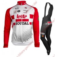 Profiteams Lotto Soudal 2019 Radsport Fahrradbekleidung Trikot Langarm+Lang Tr Radtrikot Kaufen