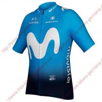 Profiteams MOVISTAR TEAM 2019 Trikot Kurzarm Outlet Radtrikot Kaufen
