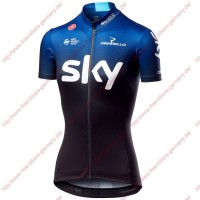 Profiteams TEAM SKY 2019 Damen Trikot Kurzarm Outlet Radtrikot Kaufen