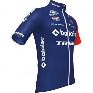 Baloise Trek Lions 2023 Set(Radtrikot+Trägerhose)-Radsport-Profi-Team Radtrikot Kaufen