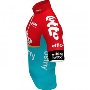 Lotto Dstny 2023 Radtrikot kurzarm-Radsport-Profi-Team Radtrikot Kaufen