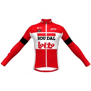 LOTTO SOUDAL 2022 Radtrikot langarm-Radsport-Profi-Team Radtrikot Kaufen