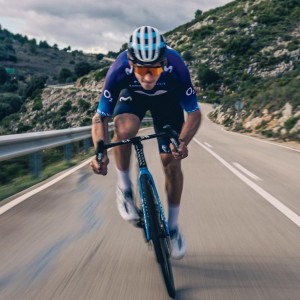 MOVISTAR 2023 Radtrikot langarm-Radsport-Profi-Team Radtrikot Kaufen