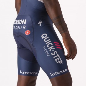 Soudal Quick-Step 2023 FREE AERO RC PRO Trägerhose kurz-Radsport-Profi-Team Radtrikot Kaufen