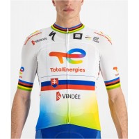 Team TotalEnergies slowakischer Meister Sagan edition 2022 Radtrikot kurzarm-Radsport-Profi-Team Radtrikot Kaufen