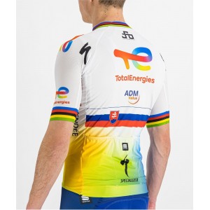 Team TotalEnergies slowakischer Meister Sagan edition 2022 Radtrikot kurzarm-Radsport-Profi-Team Radtrikot Kaufen