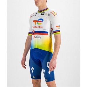 Team TotalEnergies slowakischer Meister Sagan edition 2022 Radtrikot kurzarm-Radsport-Profi-Team Radtrikot Kaufen
