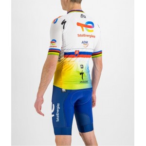 Team TotalEnergies slowakischer Meister Sagan edition 2022 Radtrikot kurzarm-Radsport-Profi-Team Radtrikot Kaufen