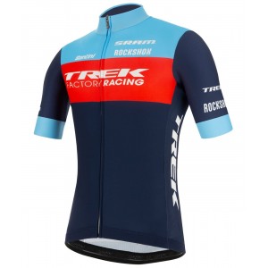 Trek Factory Racing XC 2022 Radtrikot kurzarm(langer Reißverschluss)-Radsport-Profi-Team Radtrikot Kaufen