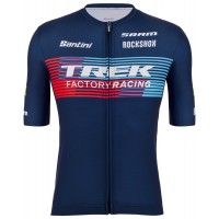 Trek Factory Racing XC 2023 Radtrikot kurzarm(langer Reißverschluss)-Radsport-Profi-Team Radtrikot Kaufen
