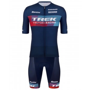 Trek Factory Racing XC 2023 Radtrikot kurzarm(langer Reißverschluss)-Radsport-Profi-Team Radtrikot Kaufen