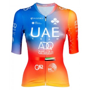 UAE TEAM ADQ2023 Damen Set(Radtrikot+Trägerhose)-Radsport-Damen-Team Radtrikot Kaufen
