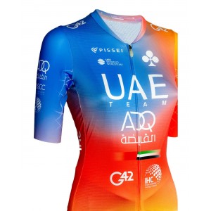 UAE TEAM ADQ2023 Damen Set(Radtrikot+Trägerhose)-Radsport-Damen-Team Radtrikot Kaufen