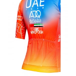 UAE TEAM ADQ2023 Damen Set(Radtrikot+Trägerhose)-Radsport-Damen-Team Radtrikot Kaufen