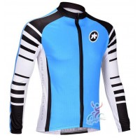 2015 ASSOS blau Fahrradtrikot Langarm Radtrikot Kaufen