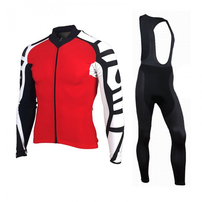 2015 Assos Fahrradbekleidung Radtrikot Satz Langarm und Lange Trägerhose Radtrikot Kaufen