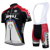 2015 BAKU Fahrradbekleidung Satz Fahrradtrikot Kurzarm Trikot und Kurz Trägerhose Radtrikot Kaufen