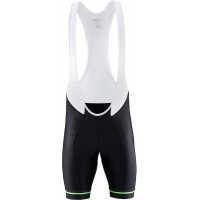 2015 Craft Bike Grand Tour Schwarz-Weiß-Grün Kurz Trägerhose Radtrikot Kaufen
