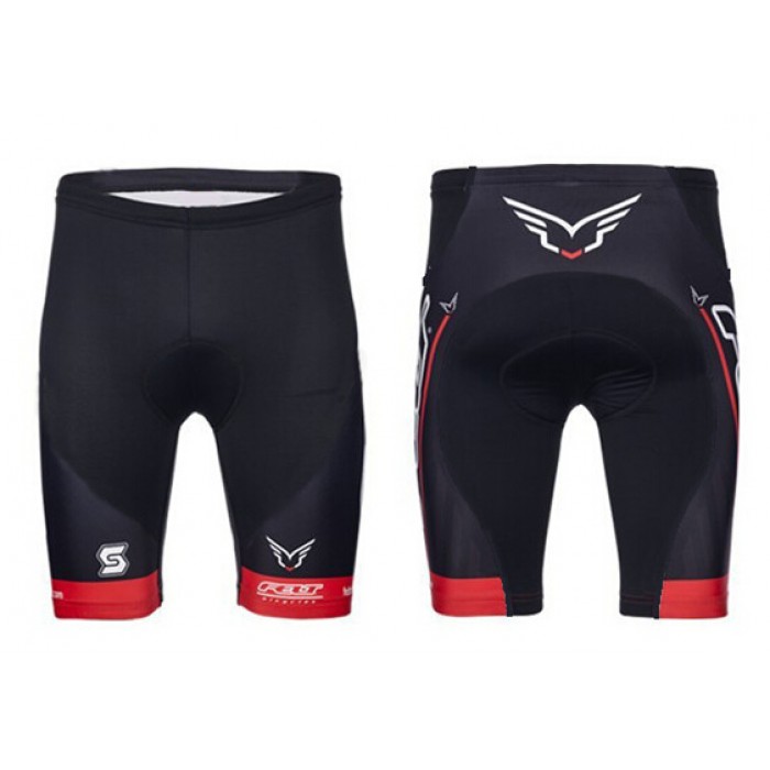 2015 Felt Kurz Radhose schwarz rot Radtrikot Kaufen
