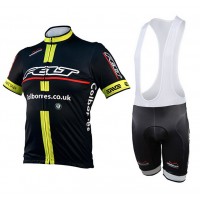 2015 Felt gelb Fahrradbekleidung Satz Fahrradtrikot Kurzarm Trikot und Kurz Trägerhose Radtrikot Kaufen
