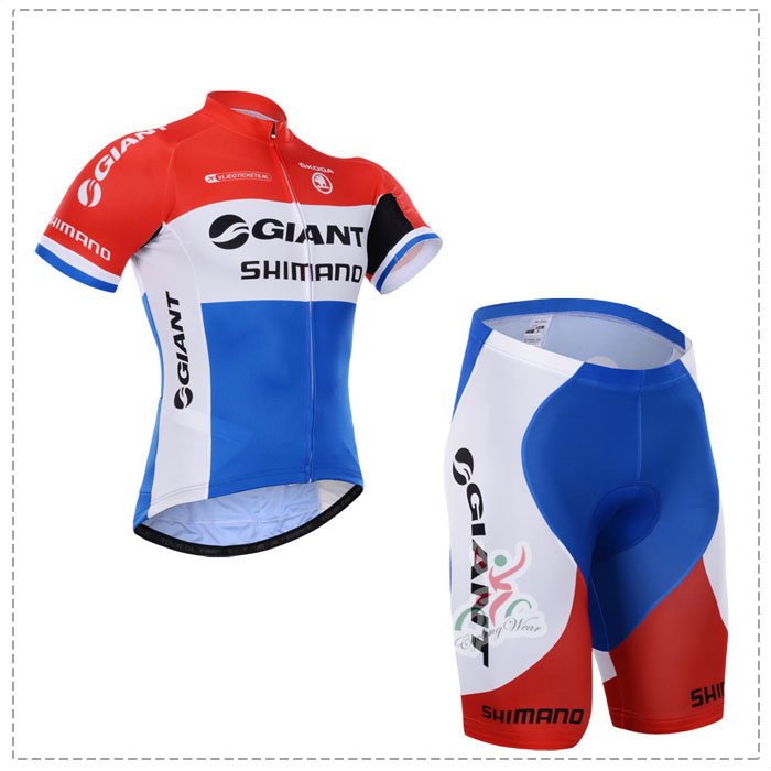 2015 Giant Shimano Radbekleidung Radtrikot Kurzarm und Fahrradhosen Kurz Radtrikot Kaufen