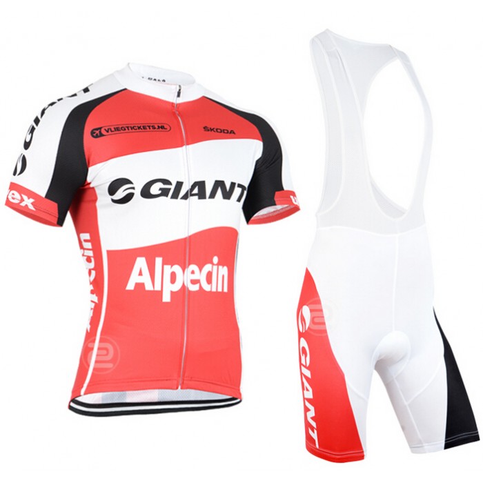 2015 Giant Fahrradbekleidung Satz Fahrradtrikot Kurzarm Trikot und Kurz Trägerhose Radtrikot Kaufen