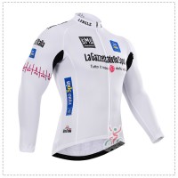 2015 Giro d'Italia Fahrradtrikot Langarm Blanc Radtrikot Kaufen