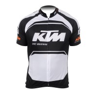 2015 KTM Proteam Schwarz Weiß Radtrikot Kurzarm Radtrikot Kaufen