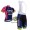 2015 Lampre Merida Fahrradbekleidung Satz Fahrradtrikot Kurzarm Trikot und Kurz Trägerhose Radtrikot Kaufen