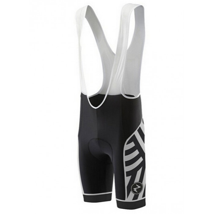 2015 MORVELO Kurz Trägerhose schwarz Weiß Radtrikot Kaufen