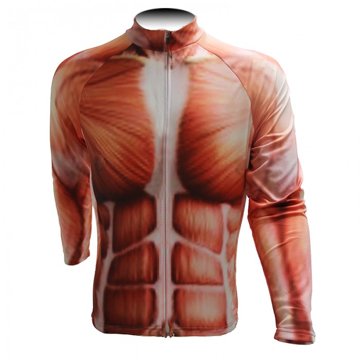 2015 Muscle Fahrradtrikot Langarm Radtrikot Kaufen