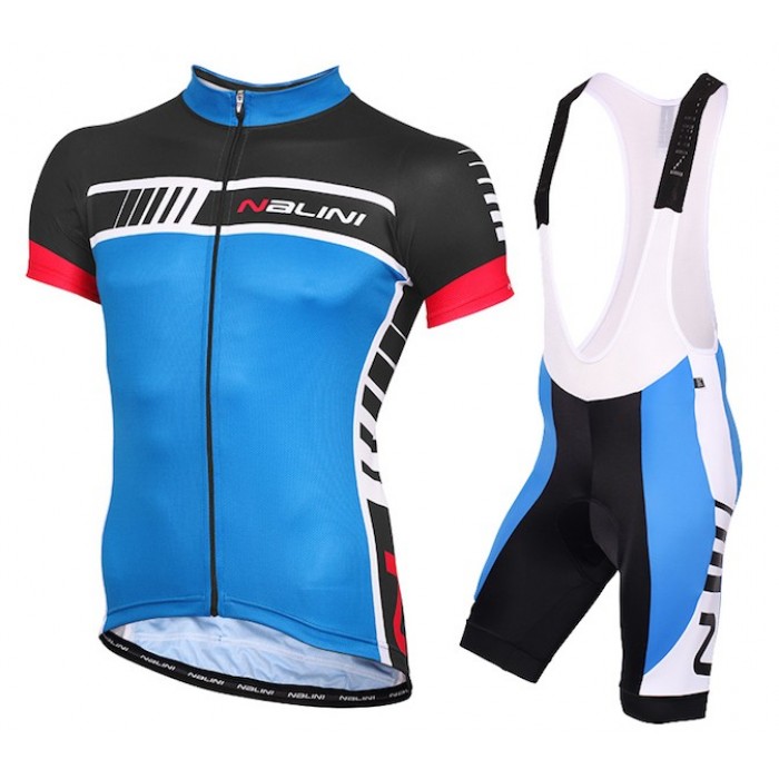 2015 Nalini Tescio Grün Fahrradbekleidung Satz Fahrradtrikot Kurzarm Trikot und Kurz Trägerhose Radtrikot Kaufen