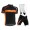 2015 Orbea Schwarz-Gelb Fahrradbekleidung Satz Fahrradtrikot Kurzarm Trikot und Kurz Trägerhose Radtrikot Kaufen