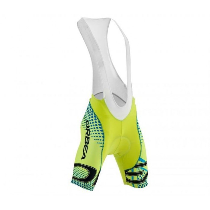 2015 Orbea fluo Gelb Blau Kurz Trägerhose Radtrikot Kaufen