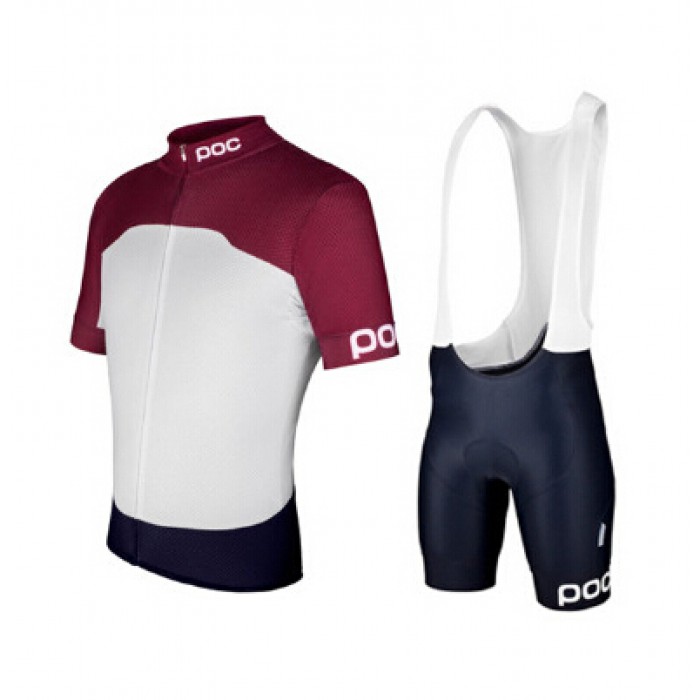 POC 2015 Fahrradbekleidung Satz Fahrradtrikot Kurzarm Trikot und Kurz Trägerhose P003 Radtrikot Kaufen