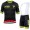 2015 Pinarello F8 Gelb Fahrradbekleidung Satz Fahrradtrikot Kurzarm Trikot und Kurz Trägerhose Radtrikot Kaufen