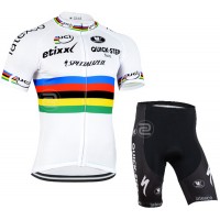2015 Specialized Quick Step Radbekleidung Radtrikot Kurzarm und Fahrradhosen Kurz Radtrikot Kaufen