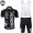 2015 Rock Racing schwarz Fahrradbekleidung Satz Fahrradtrikot Kurzarm Trikot und Kurz Trägerhose Radtrikot Kaufen
