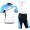 2015 SIDI Fahrradbekleidung Satz Fahrradtrikot Kurzarm Trikot und Kurz Trägerhose blau Radtrikot Kaufen