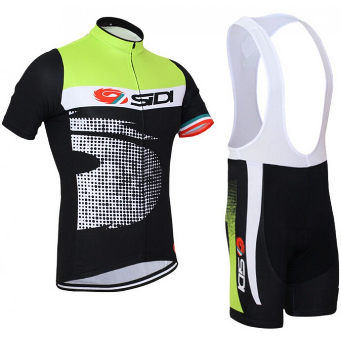 2015 SIDI Fahrradbekleidung Satz Fahrradtrikot Kurzarm Trikot und Kurz Trägerhose Radtrikot Kaufen