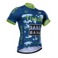 2015 Tinkoff Saxo Bank Camouflage Blau Radtrikot Kurzarm Radtrikot Kaufen