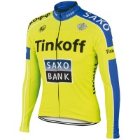 2015 Saxo Bank Tinkoff Fahrradtrikot Langarm Radtrikot Kaufen