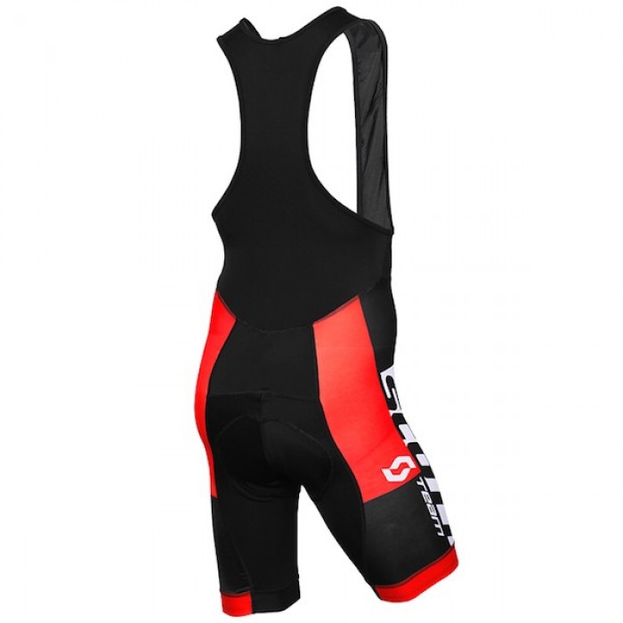 2015 Proteam Scott Weiß-Schwarz-Rot Kurz Trägerhose Radtrikot Kaufen