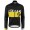 2015 SCOTT RC Fahrradtrikot Langarm Schwarz/Gelb Radtrikot Kaufen
