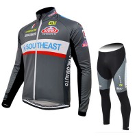 2015 Southeast Fahrradbekleidung Radtrikot Satz Langarm und Lange Fahrradhose Radtrikot Kaufen
