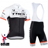 2015 Trek Factory Racing Fahrradbekleidung Satz Fahrradtrikot Kurzarm Trikot und Kurz Trägerhose Radtrikot Kaufen