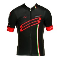 2015 WILIER Radtrikot Kurzarm Rot Schwarz Radtrikot Kaufen